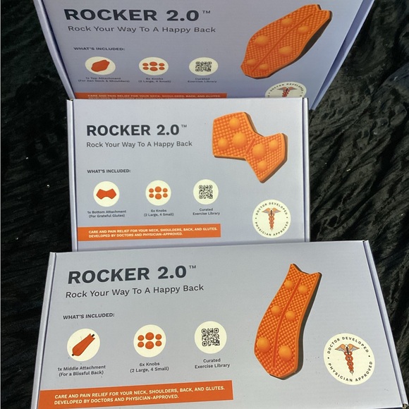 DOCTOR TRIGGER | Other | Complete 3 Box Set Rocker 2 Back Relief Device ...